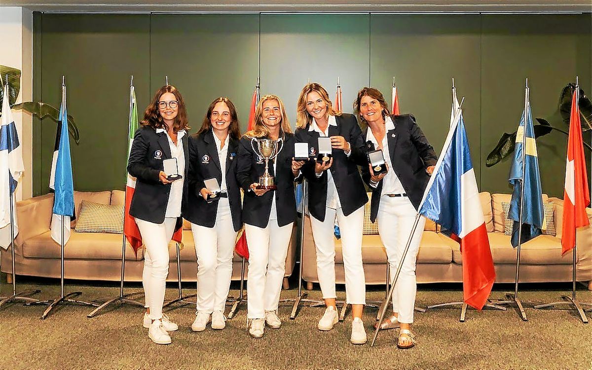 La Gourinoise Candice Mahé championne d’Europe de golf avec l’équipe de France