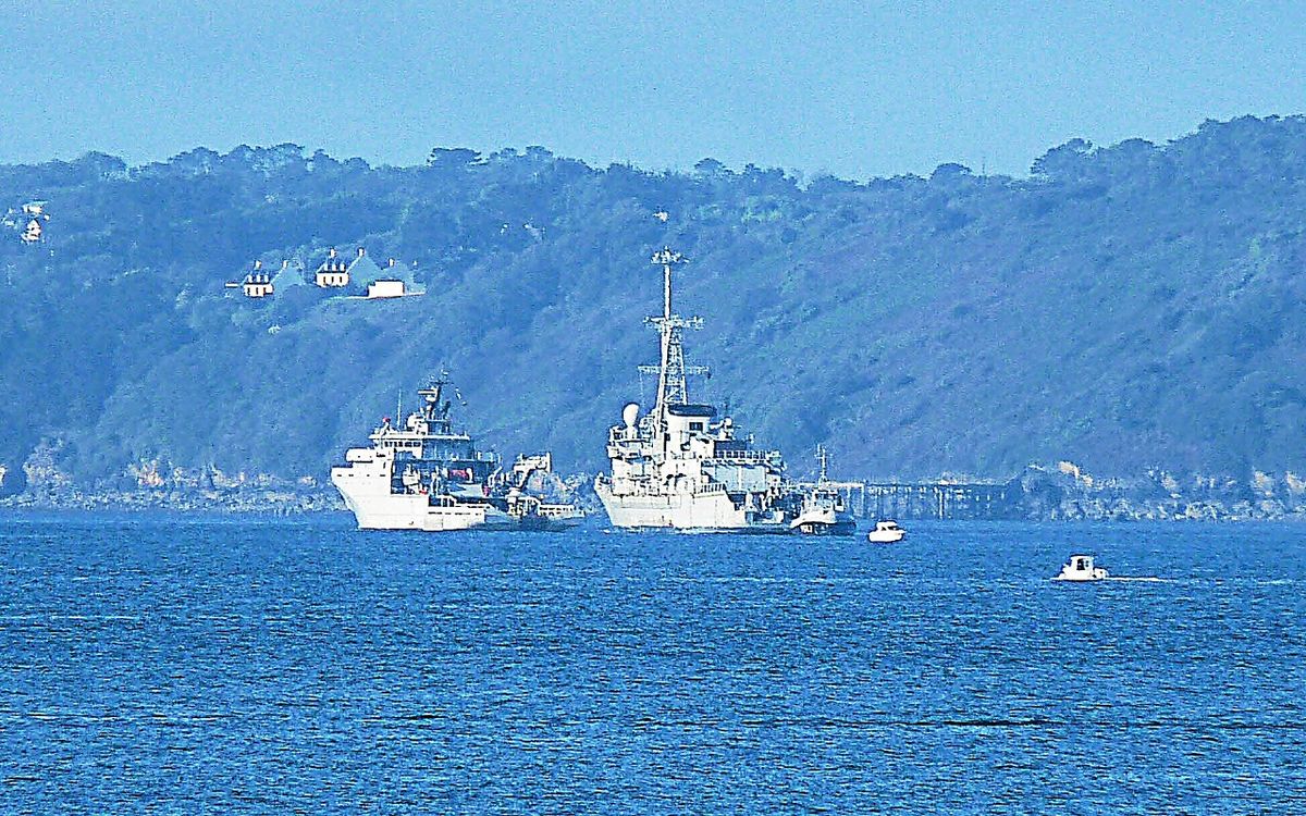 La frégate Latouche-Tréville de la Marine a quitté Brest, direction Toulon