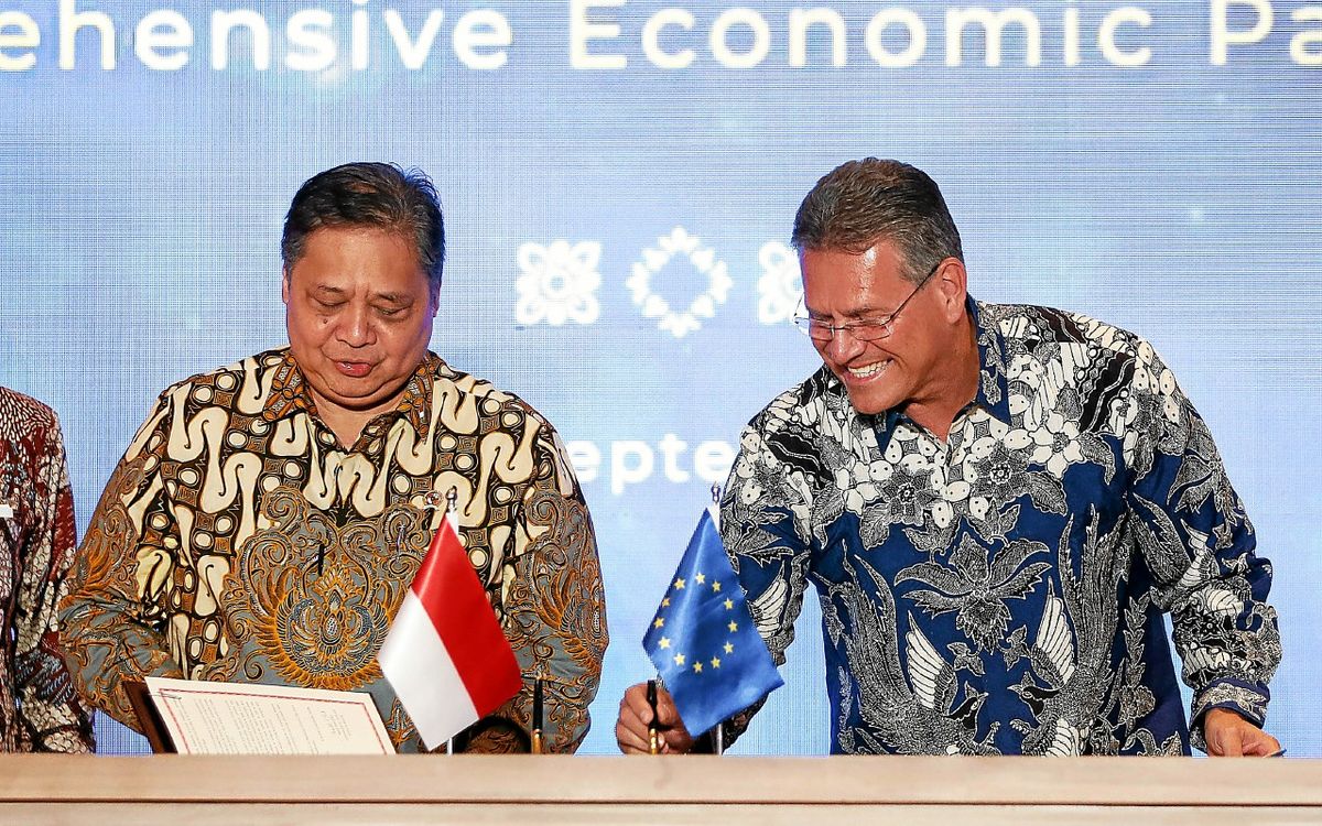 Suite aux droits de douane américains, l’Indonésie et l’UE se rapprochent et signent un accord de libre-échange