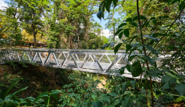 la passerelle des Géraniums, un nouvel accès sécurisé pour les habitants de Feyzin