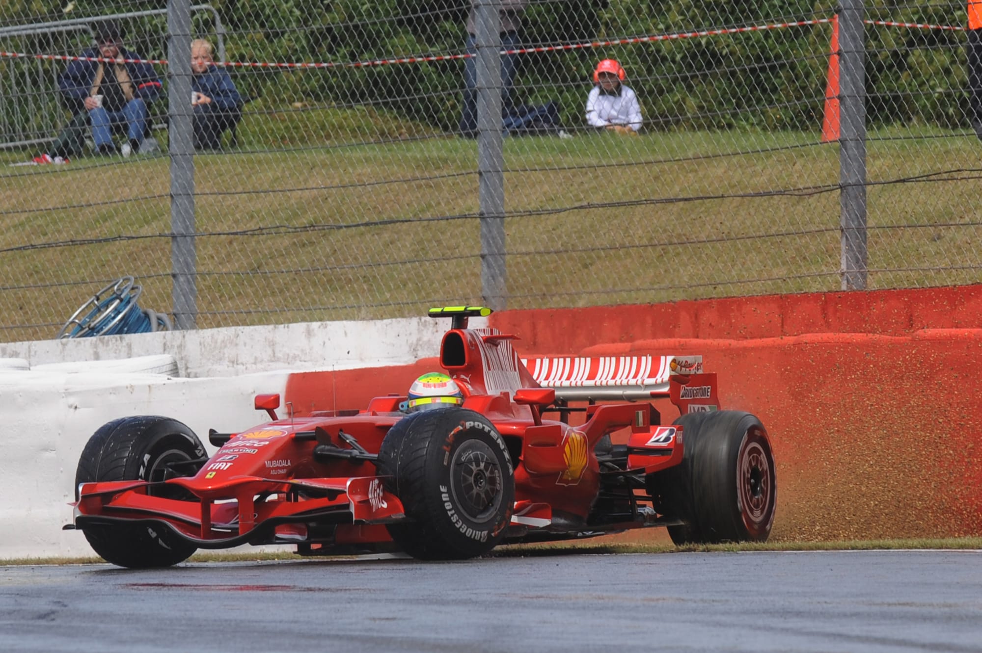 Felipe Massa, 2008, Grande-Bretagne, désillusion en leader
