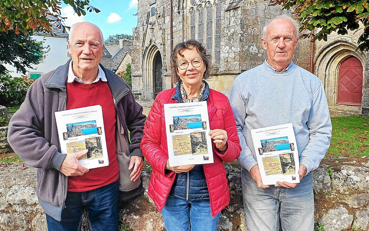 Depuis Le Juch, Jean-Alain Le Goff a créé un livre-dictionnaire sur les quartiers du grand Douarnenez