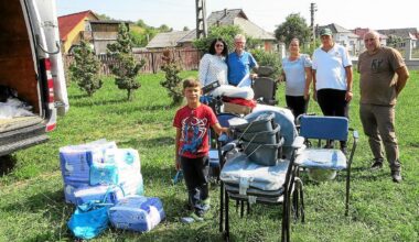 PloemeuRoumanie a effectué sa 90e mission humanitaire dans le Maramures et en Ukraine