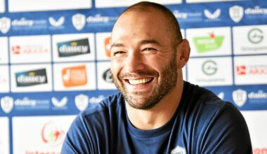 « J’ai toujours eu de l’affection pour ce club et pour ce public qui est incroyable » : Steeve Blanc-Mappaz de retour au RC Vannes huit ans après pour une mission express