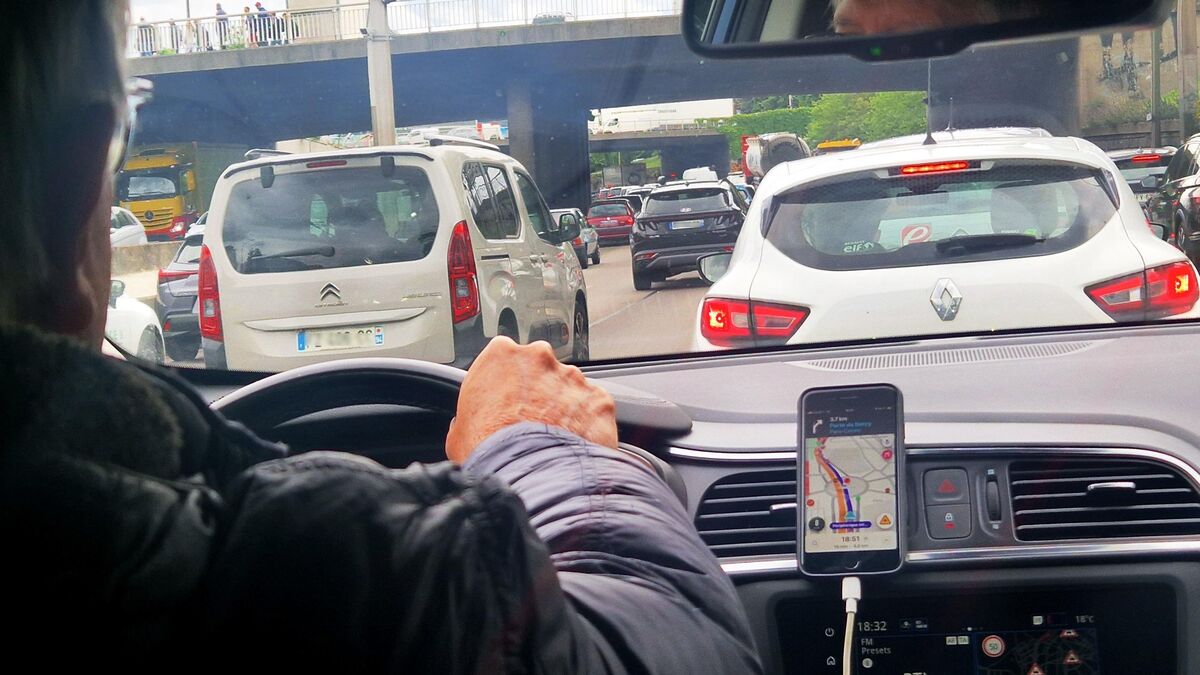 Île-de-France : 410 km de bouchons ce mercredi matin, situation encore très perturbée sur les routes