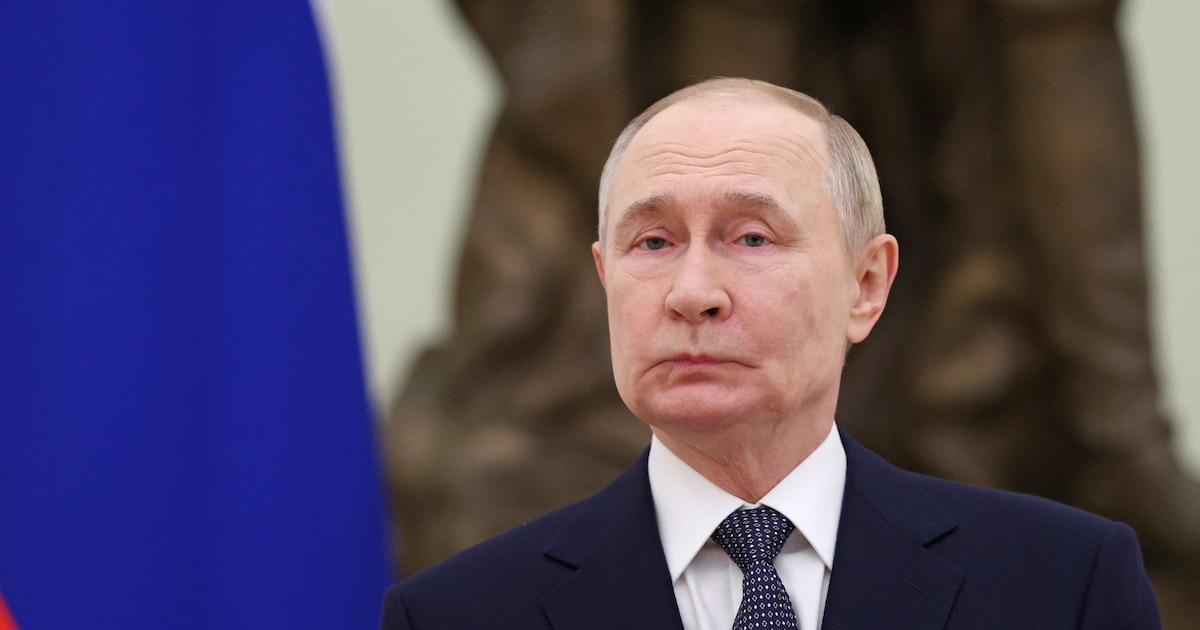 Le président russe Vladimir Poutine, le 26 septembre 2025 à Moscou.