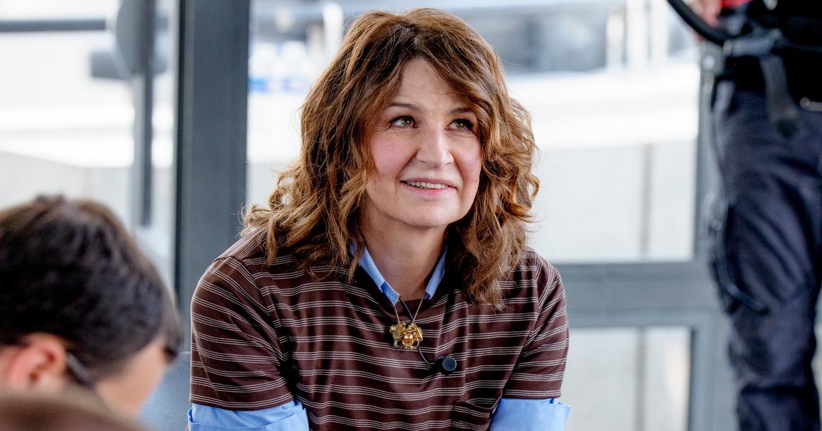Valérie Lemercier évoque son compagnon dans «Les rencontres du Papotin»