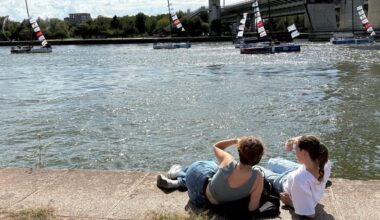les 35 bateaux ont quitté Rouen pour rejoindre la baie de Seine
