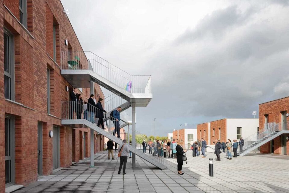 inauguration ilot saint joseph quartier Union Roubaix