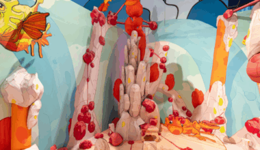 Lyon : 40 artistes transforment le quatrième étage du centre d'échanges de Perrache !