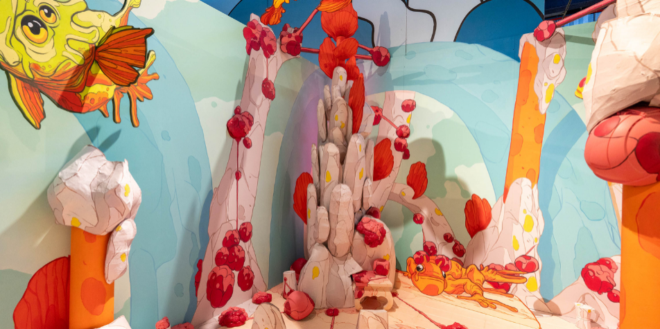 Lyon : 40 artistes transforment le quatrième étage du centre d'échanges de Perrache !