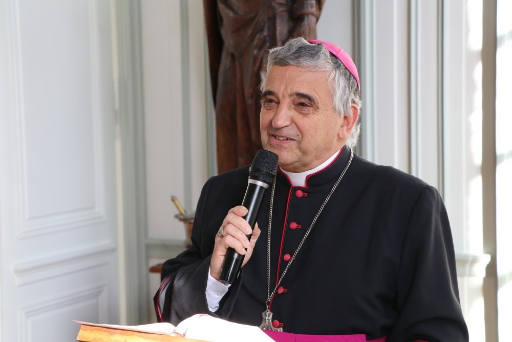 Monseigneur Dominique Lebrun, archevêque de Rouen, a inauguré les nouveaux équipements, mardi 23 septembre.