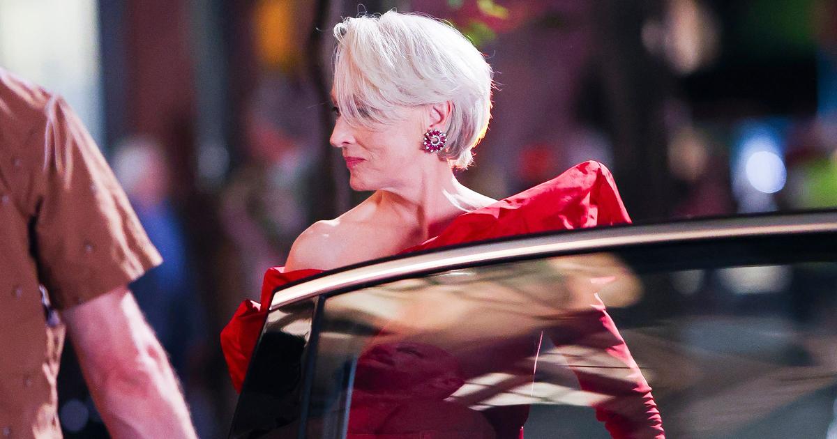 Face à une Anna Wintour surprise, Meryl Streep débarque en Miranda Priestly au défilé Dolce & Gabbana