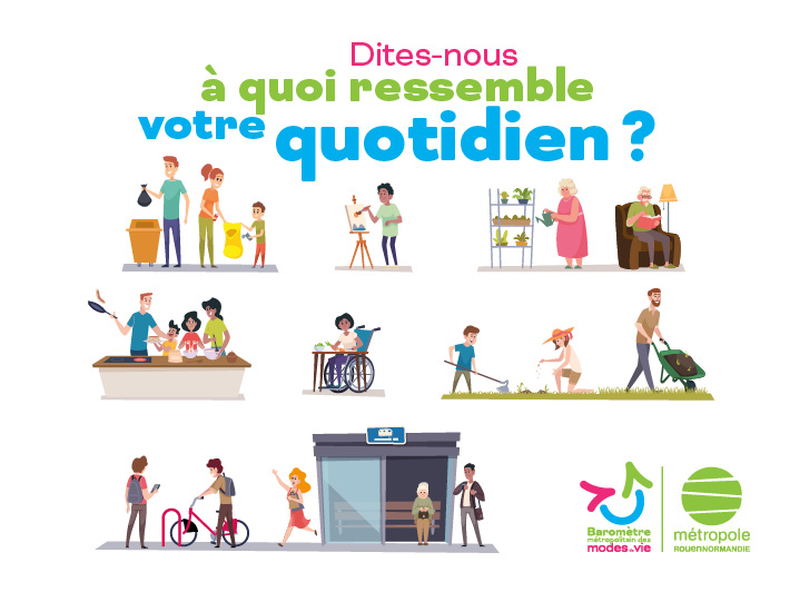 Vie quotidienne : la Métropole interroge les habitants - Ville de Saint-Étienne-du-Rouvray