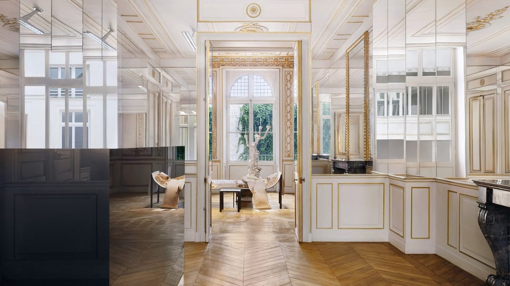 L'accueil conserve le décor d'origine