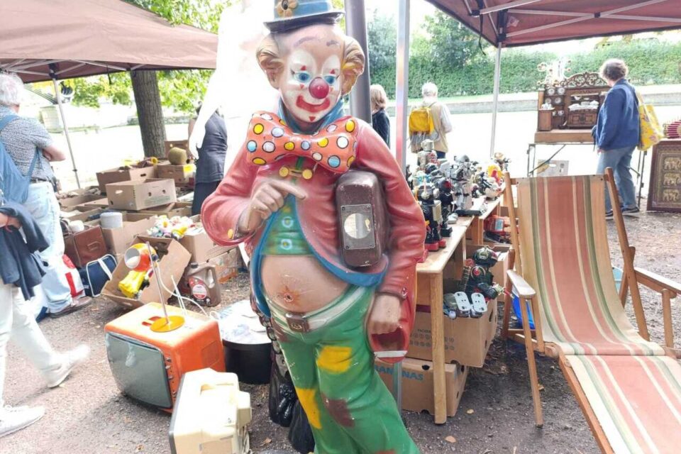 Le clown à taille humaine... On n'est pas sereins non plus !