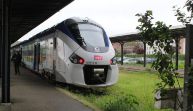 la circulation des trains entre Dieppe et Rouen perturbée