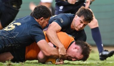 Grâce à un essai d'Angus Bell, l'Australie bat l'Argentine sur le fil - L'Équipe