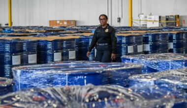 Les États-Unis ont saisi 300 tonnes de produits chimiques destinés à fabriquer de la drogue