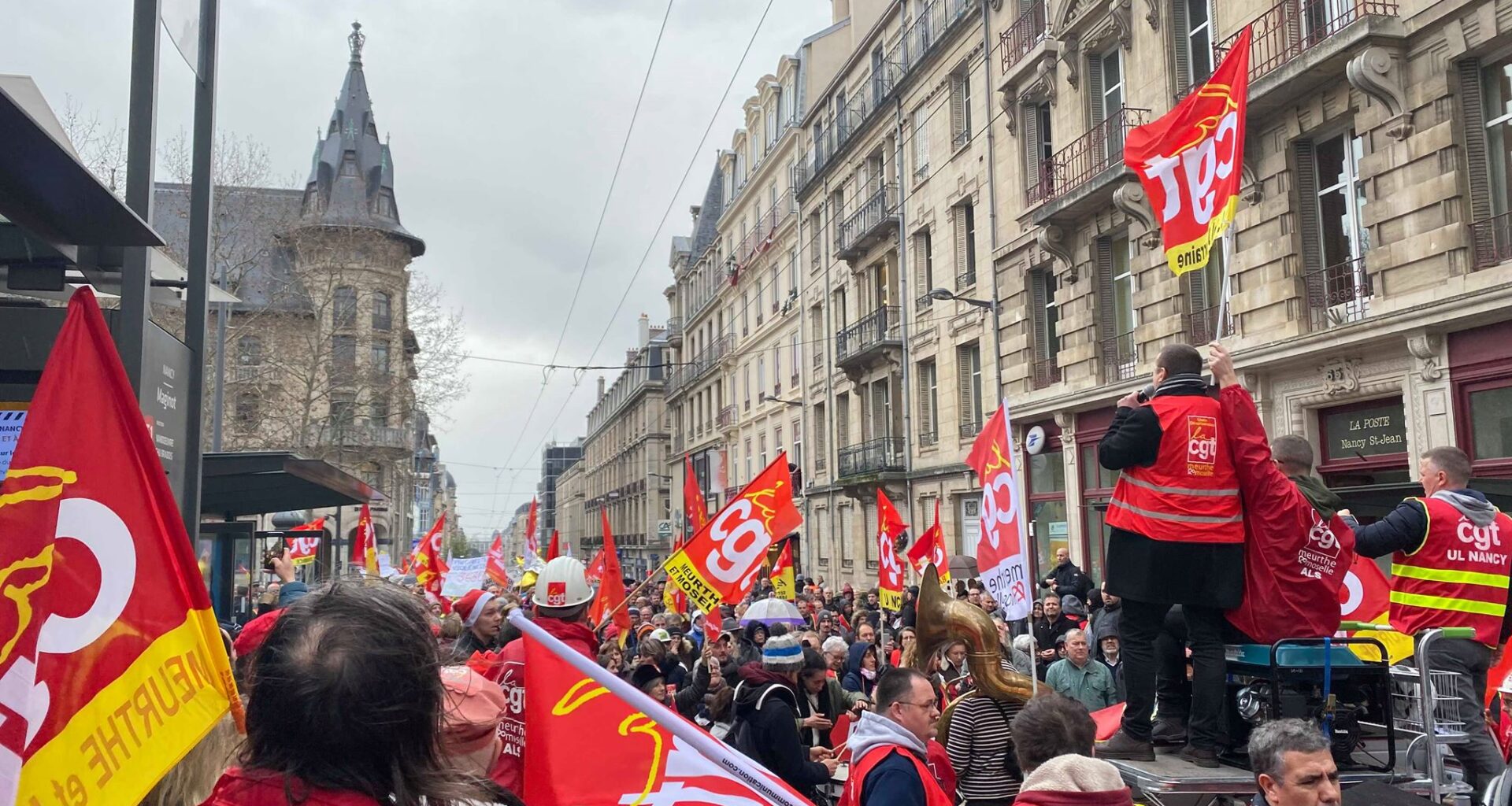 voici l'heure et le parcours de la manifestation de jeudi
