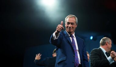 le chantre du Brexit Nigel Farage caracolerait en tête des suffrages en cas d’élection, selon un sondage