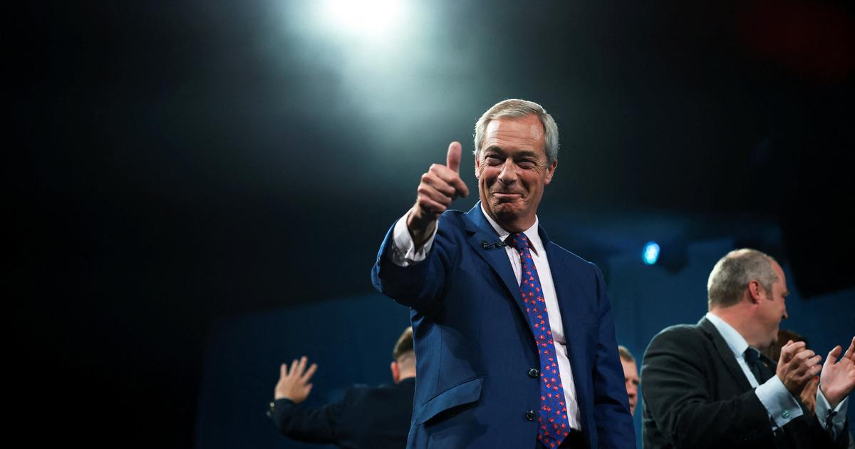 le chantre du Brexit Nigel Farage caracolerait en tête des suffrages en cas d’élection, selon un sondage