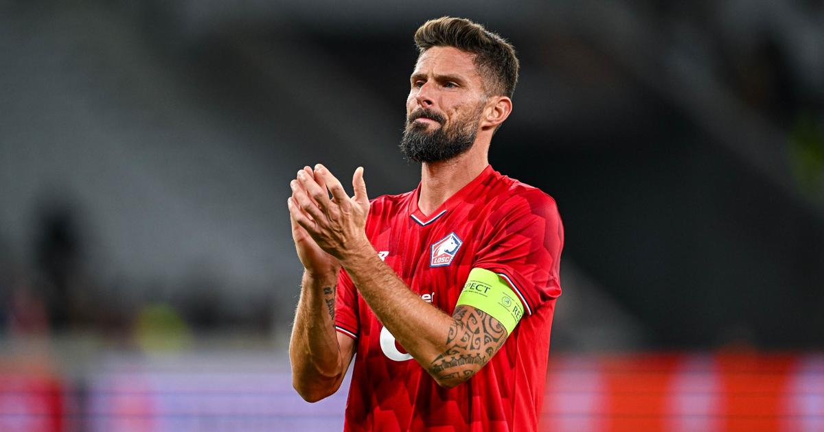 «Avec l’âge il y a des choses qui ne bougent pas trop», sourit Giroud après son but libérateur avec Lille