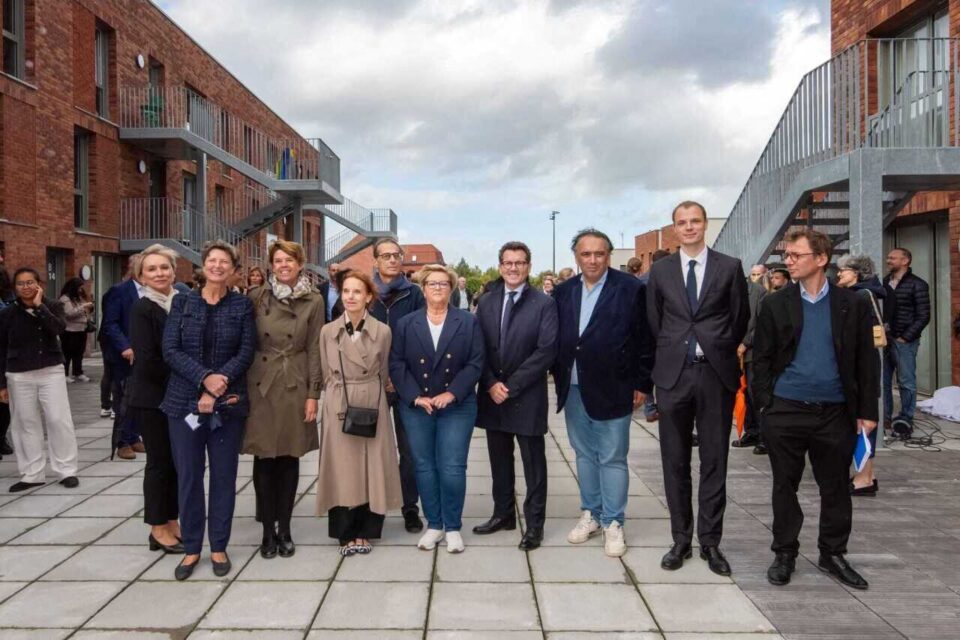 inauguration ilot saint joseph quartier Union Roubaix