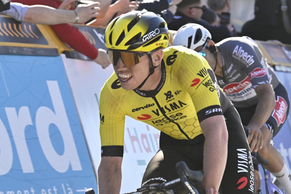 Matthew Brennan remporte la 3e étape du Tour de Grande-Bretagne et conforte la domination de l'équipe Visma-Lease a bike