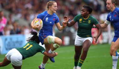 les Bleues étrillent l’Afrique du Sud et défieront l’Irlande en quarts