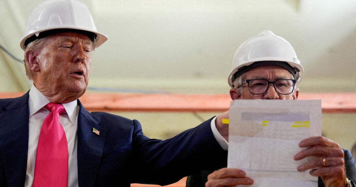 Donald Trump poste un dessin moqueur contre le président de la Fed