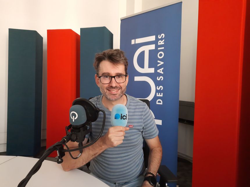 Daniel Arquié, expert des projets numériques culturels pour le quai des savoir et le muséum de Toulouse.