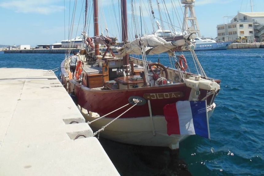 Le vieux gréement JLD'A vous emmène dans la rade de Toulon