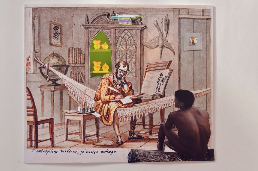 Denilson Baniwa, L’anthropologue moderne est né déjà vétuste, 2019.