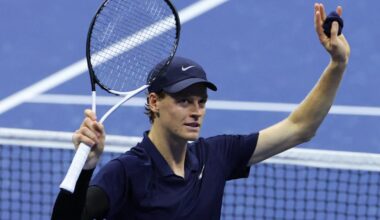en promenade, Jannick Sinner se qualifie pour les demi-finales