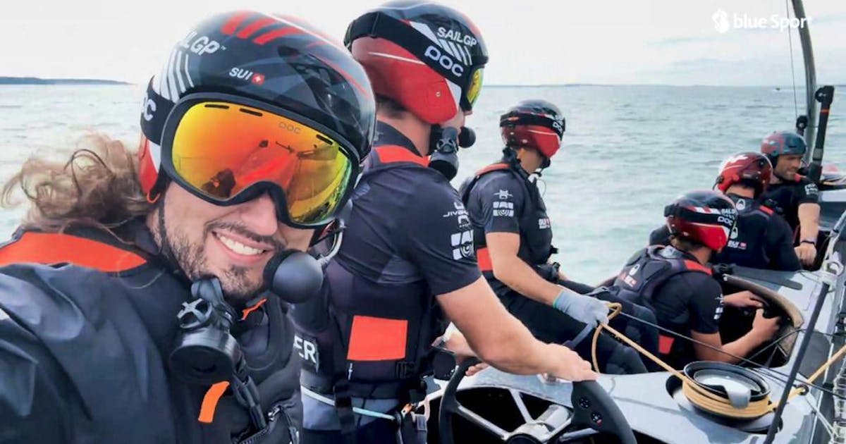 «Sensations jamais connues»: SailGP : embarquez à bord du catamaran de l’équipe de Suisse !