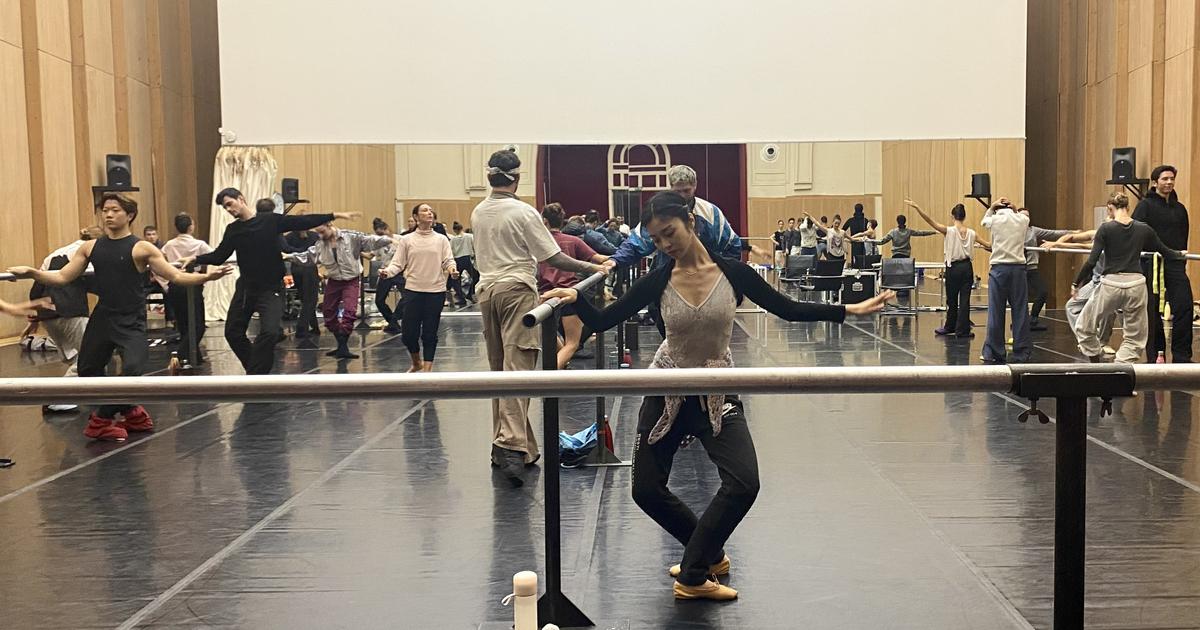 les danseurs de l’Opéra national entraînés par l’ancien staff des footballeurs girondins