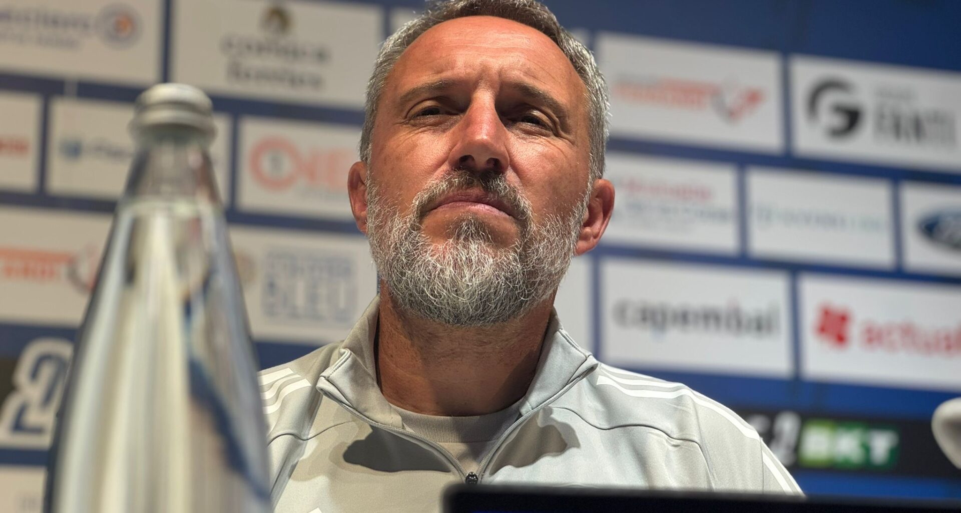 Grenoble F38 0 – 0  SC Bastia (Tavenot) : « Je suis content de ce qu’ont fait les joueurs et je suis fier d’eux »