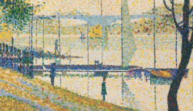 Au Musée d’Orsay, Bridget Riley rend hommage à Georges Seurat