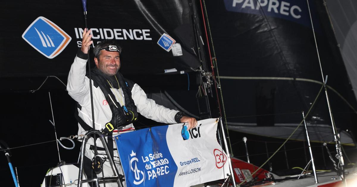 Alexis Loison, grand vainqueur de La Solitaire du Figaro Paprec 2025
