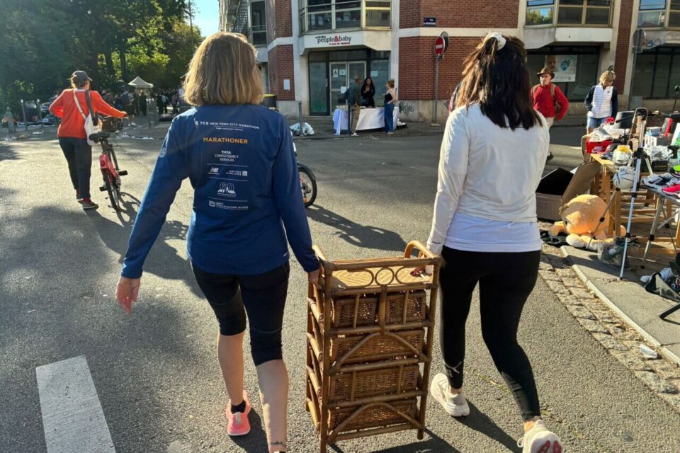 Le deuxième jour de la Braderie permet aussi de faire quelques trouvailles.