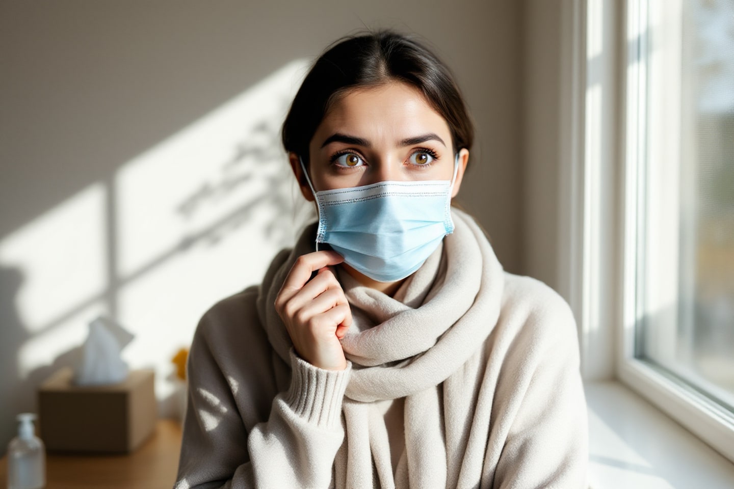 Vous pensiez être protégé des virus de l'hiver par votre masque barrière ? Voici la vérité