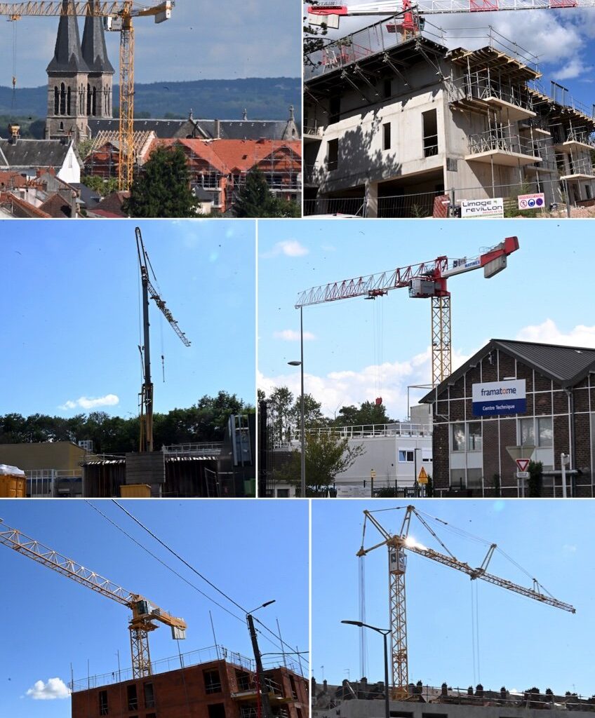 LE CREUSOT : «Plus de grues au Creusot qu’à Lyon...» vraiment ? Mais oui c’est vrai
