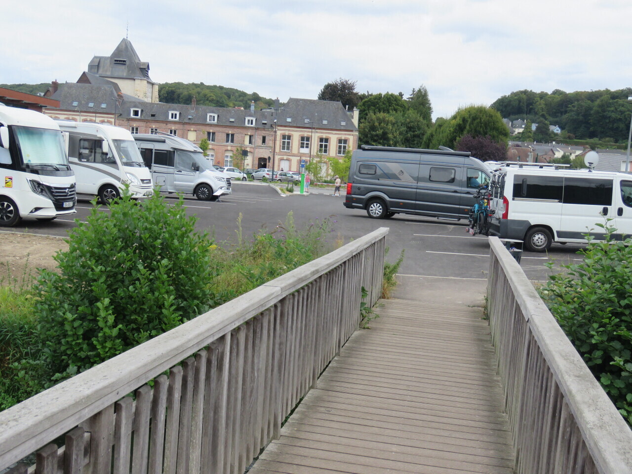 Près de Rouen, cette aire pour les camping-cars a fait peau neuve (et ça plait aux touristes)