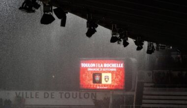 On sait quand se déroulera le match RCT - La Rochelle, reporté à cause des intempéries à Toulon - Nice-Matin