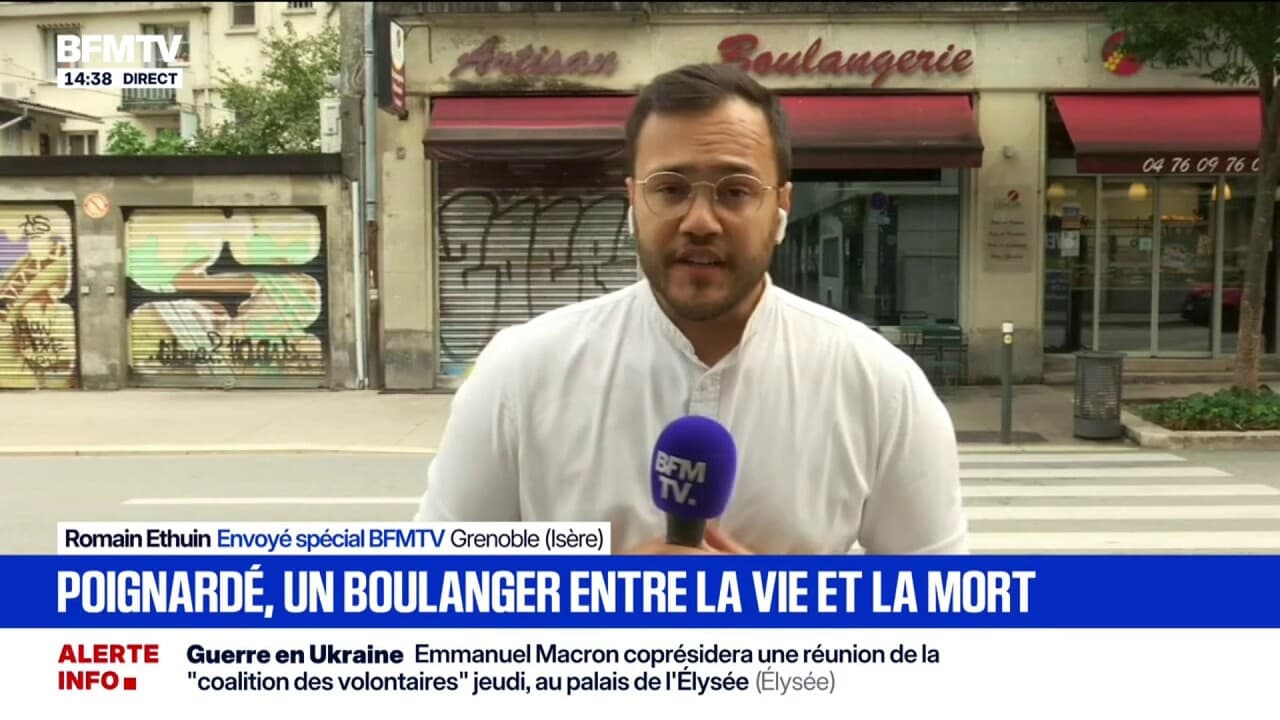 À Grenoble, un boulanger a été poignardé après une altercation devant sa boutique