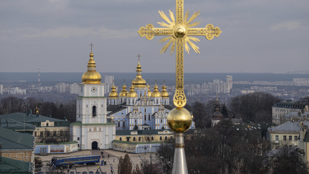 Le monastère Saint‑Michel‑au‑Dôme‑d'Or à Kiev, monastère ukrainien rattaché à l’Église orthodoxe d’Ukraine (image d'illustration).