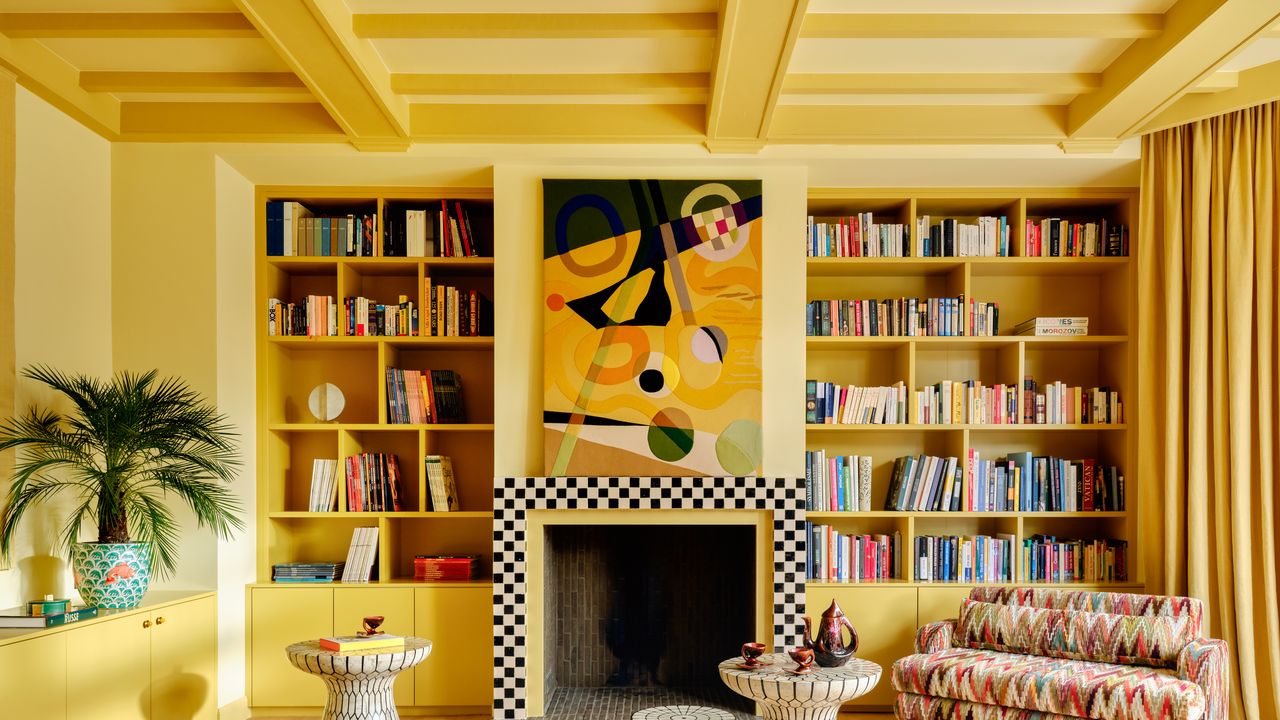 À Bruxelles, cette villa est une explosion de couleurs