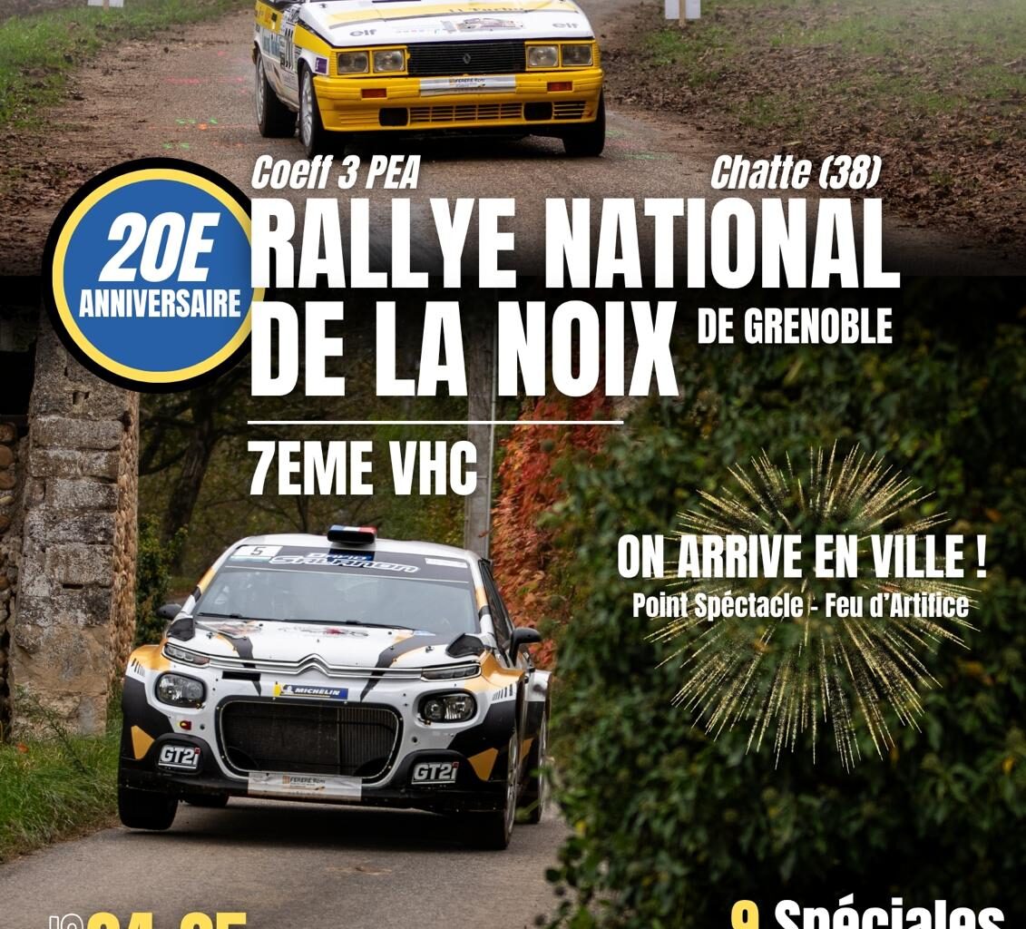 Rallye de la Noix de Grenoble 2025