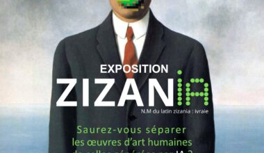 Affiche de l'exposition :  "ZizanIA" à la BU ingénieurs Brabois